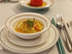 蟹黄油捞日本稻庭面-火璽·園