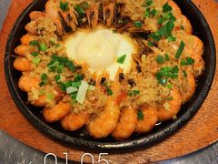 蒜蓉秘制铁板虾-淳·味私房菜