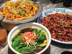 白灼时蔬-嘎嘎鸭脑壳(蜀汉路店)
