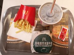 培根蔬萃双层牛堡大套餐-麦当劳(虹梅路地铁站店)