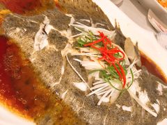 清蒸多宝鱼-同喜烤鸭店(光芒店)