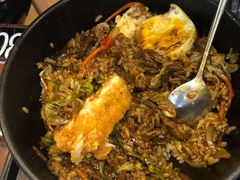 黑椒牛肉石锅拌饭-米屋石锅拌饭(师大店)