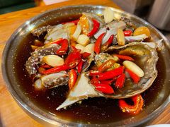 -草家酱蟹炭火烤肉店(珲春南路一店)