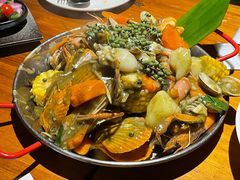 手抓海鲜黄咖喱味-仓库南洋海鲜小排档(柳河路店)