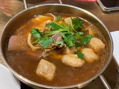鸭血粉丝汤-龍堂蟹黄小笼包(万家丽店)
