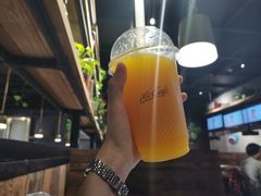 自带的麦当劳饮品-探鱼·鲜青椒爽麻烤鱼(苏宁广场店)