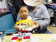 -咖咖熊蛋糕定制·英国蓝风车动物性淡奶油