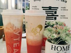 芝芝莓莓桃-喜茶(东莞汇一城店)