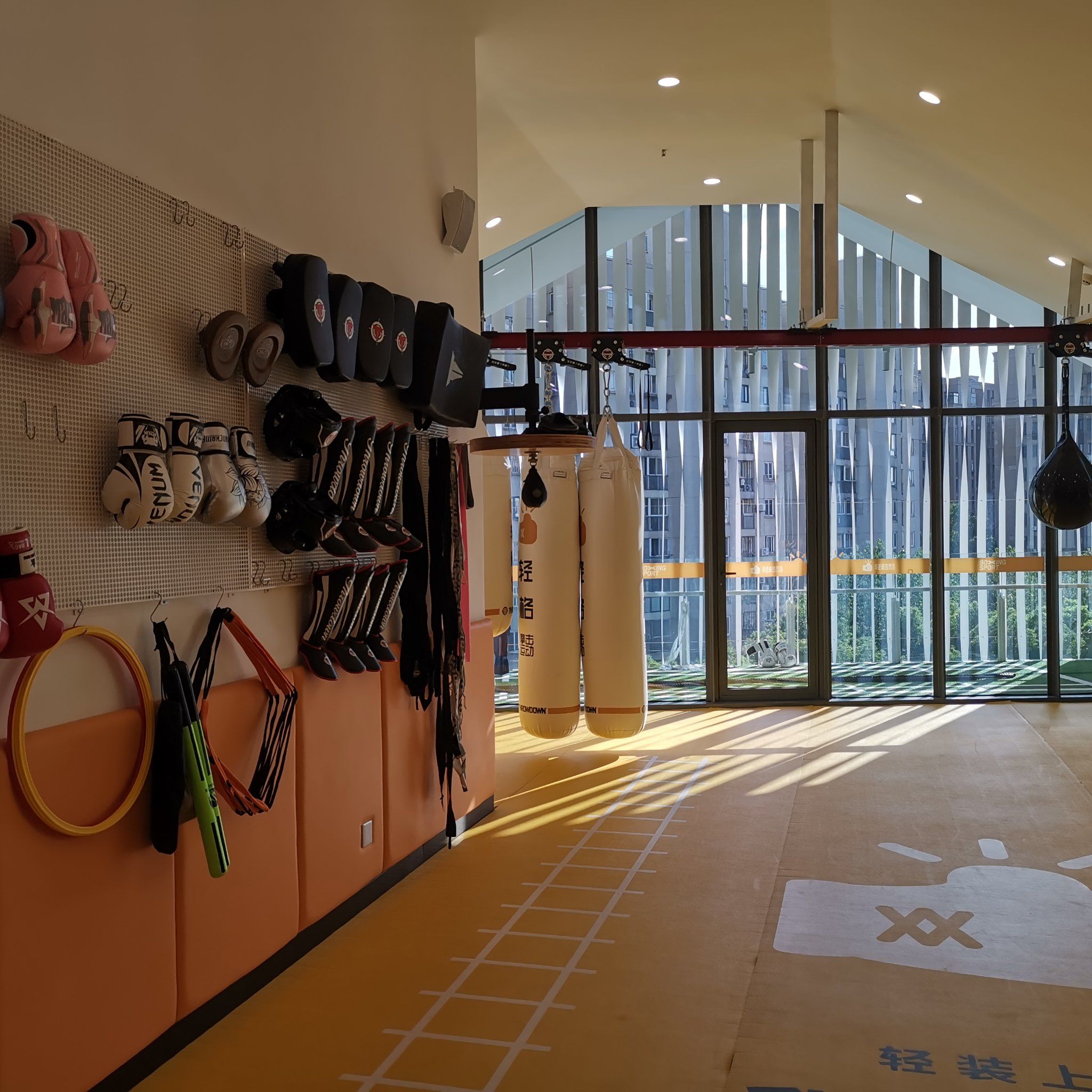 因为很少碰到武术类的体验课,所以来体验了