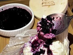 PEKO自家製芝士蛋糕配藍莓醬-PEKO PEKO(海之恋商场店)