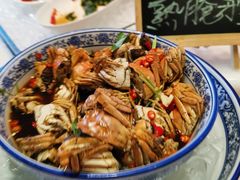 姜葱炆飞蟹-富力希尔顿酒店·地阔自助餐厅
