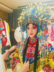 -胭脂猫京剧摄影