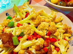 干锅菜花-恰八斗·猛火长沙菜(国贸店)