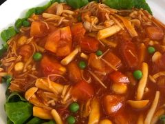 番茄菌菇锅仔-五观堂素食(新华路店)