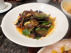 蒜苗回锅肉-钦善斋(武侯祠店)