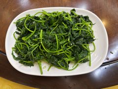 蒜蓉炒番薯叶-巫记鸡饭店