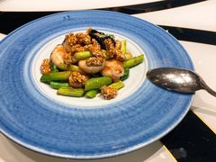 核桃炒芦笋-广州文华东方酒店·江-由辉师傅主理