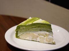 玄米茶梨子抹茶千层-black rainbow coffee