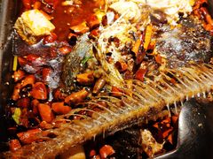 -探鱼·鲜青椒爽麻烤鱼(西南商都店)