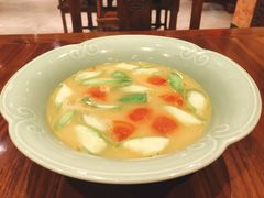 笋干丝瓜番茄汤-虎哥私房菜(馒头山店)