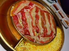 澳洲牛五花锅-猪啊牛呀羊啊铜盘烤肉(正大广场店)