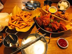 双拼炸鸡-富乐满韩国正宗炸鸡韩国料理(虹泉路店)