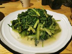 清炒空心菜-吴越荣记苏州菜·松鼠桂鱼100%活鱼现做(斜塘老街店)