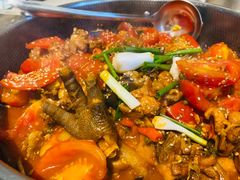 -贵州辣子鸡番茄鸡