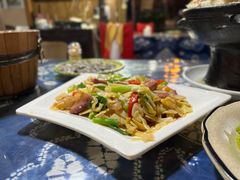 雪笋炒腊肉-龙姐私房菜(和顺古镇店)