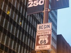 -66号公路起点牌