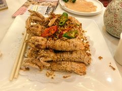 椒盐濑尿虾-万山楼海鲜酒家·二十三年老字号