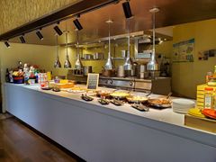 自助取餐区-威珀斯酒店·珀萃美食餐厅 | 海鲜刺身·现烤生蚝·特色烤肉
