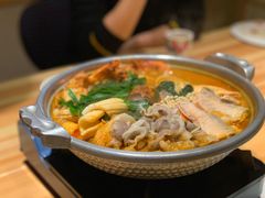 泡菜海鲜锅-大岛日本料理铁板烧(南通大饭店)