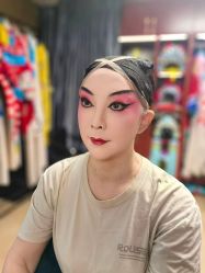 -胭脂猫京剧摄影