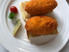 奶油鸡卷-小白桦西餐厅