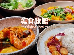 澳大利亚侧腹牛排蔬菜碟-Brut Eatery悦璞食堂(建国东路店)