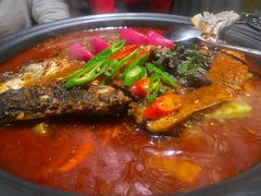 -探鱼·鲜青椒爽麻烤鱼(天河优托邦店)