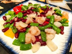 甜蜜豆百合虾仁炒豆-燊荣记(北京路店)