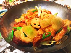 干锅三素-绿茶餐厅(西单老佛爷店)