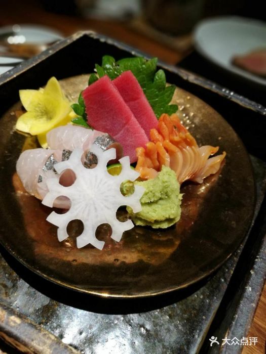 江户前怀石料理(华侨城店)刺身拼盘图片 - 第1372张