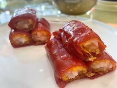 红米鲜虾肠粉-吉莲利苑海鲜酒家(珠海拱北28年老字号店)