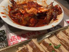 -草家酱蟹炭火烤肉店(珲春南路一店)