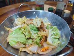 手撕包菜-竹乡人家大鱼头(南山竹海店)