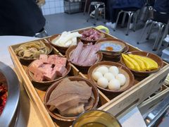 九宫格荤菜-芈重山老火锅(广州首店)
