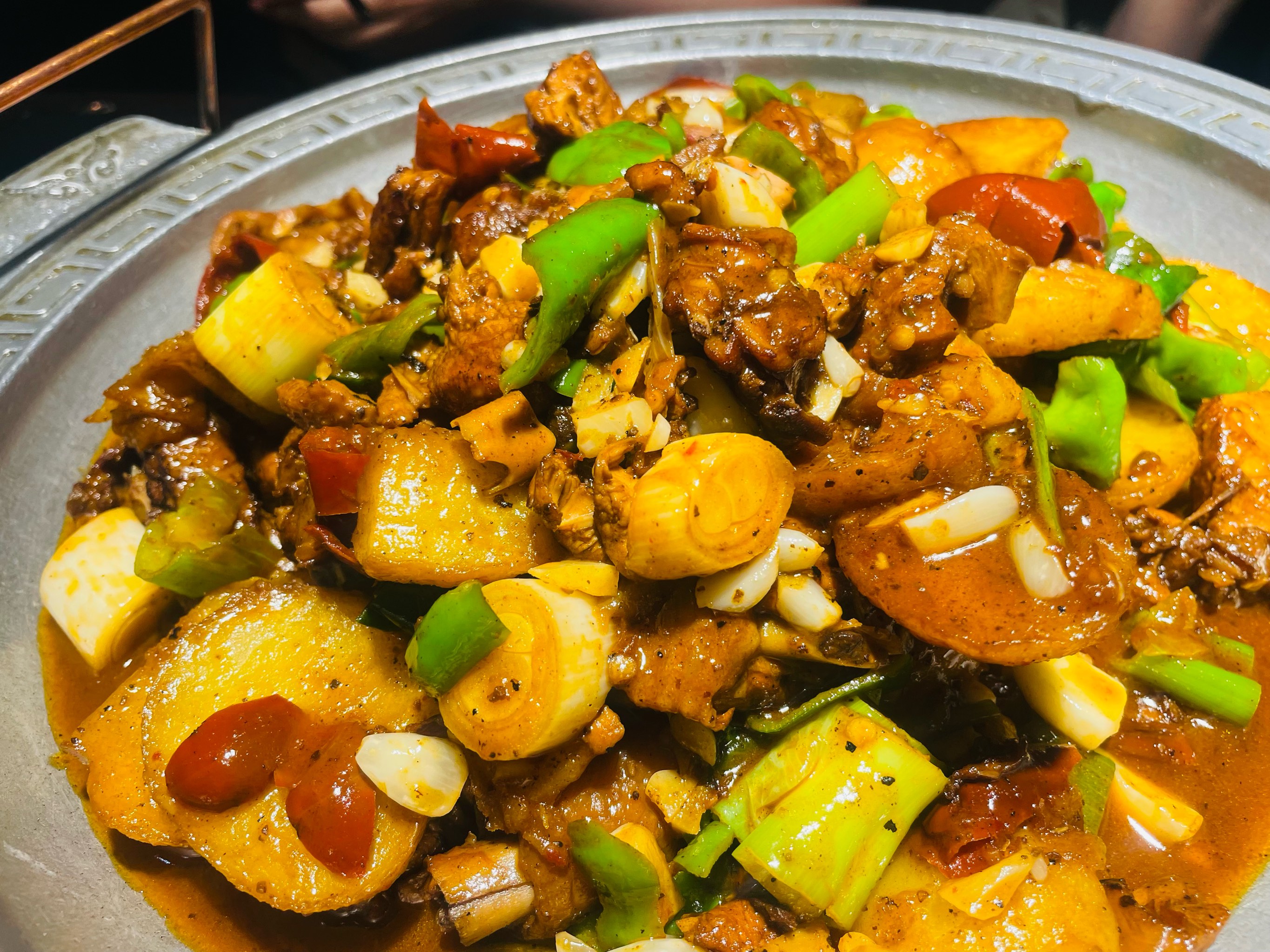 大盘鸡正宗做法=大盘鸡正宗做法和配方