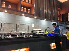自助取餐区-大佛寺高级素食自助餐厅
