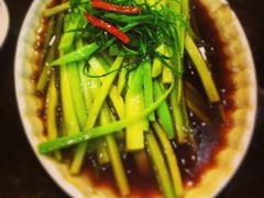 只拍了个芥蓝。-龙井壹号·茶缘山景宴(龙井村店)