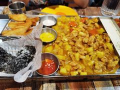 咖喱菠萝味鸡肉-一米鸡肉创意韩餐(大学城店)