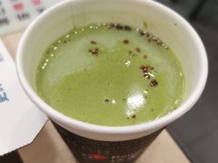 哈密瓜抹茶奶绿饮-达美乐比萨(石景山万达店)