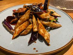 风味茄子-薇酌饮·陕西菜(南门外店)